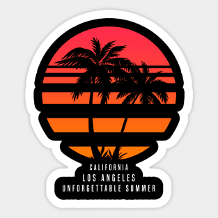 California Unforgettable Summer Sticker